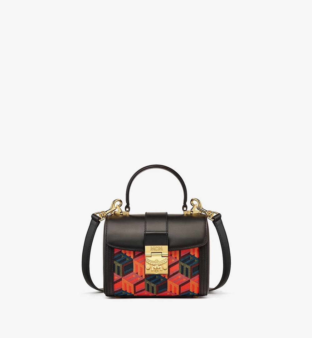 Tracy Satchel in Jacquard mit Cubic-Monogramm 1